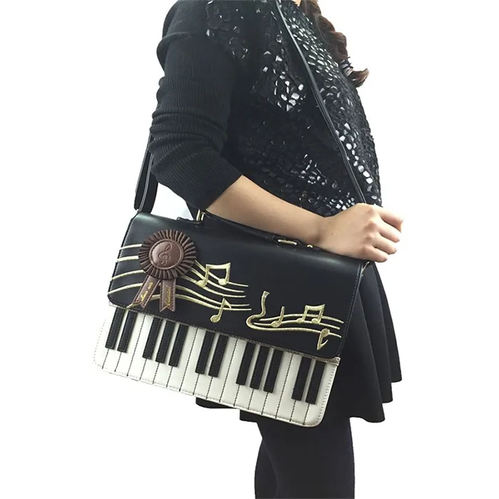 Whole Musical Piano Bag Satchel Bags For Women Cross Body Evening Bags Is One Of My Favorite Bag Style The E Inside Handbag So That You Can Carry A Lot Items With It