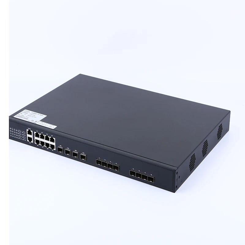 10GE SFP + восходящего FTTH 1U 19 дюймов 8 портов GPON OLT