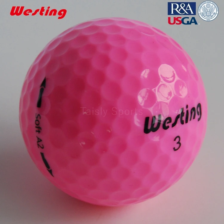 
USGA Standard golf ball colorful tour ball lady golf balls 