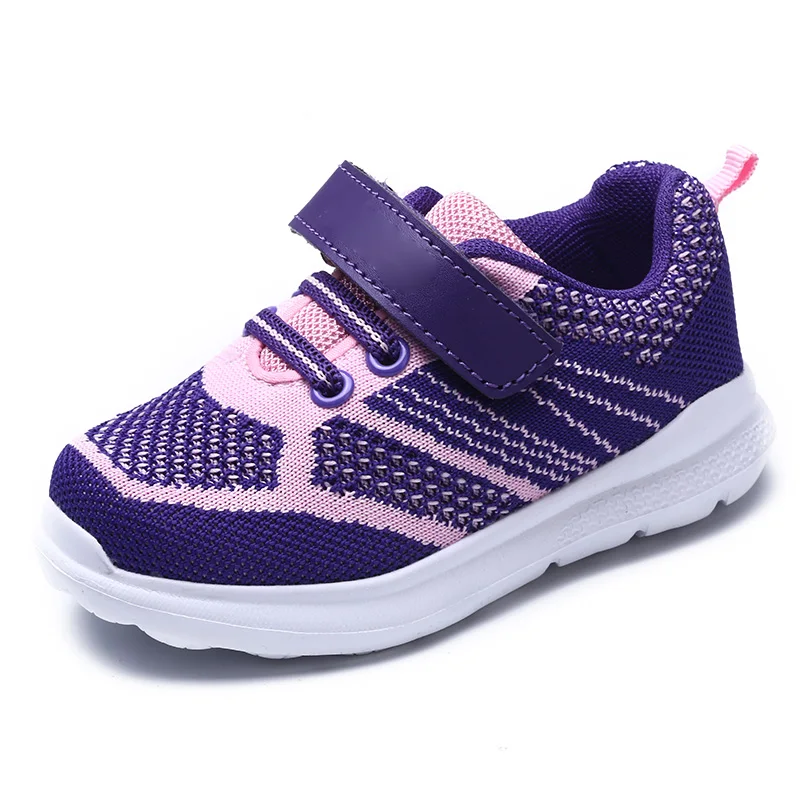 2022 Design Custom Fashion Casual Woven Fabric Girls Children Kids Baby Sports Shoes Footwear Toddler Little Girl Sneakers