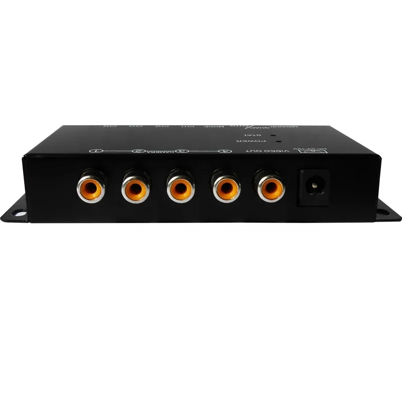 RCA Four Videos Recording Control Box Car 4-Way Video Quad Splitter