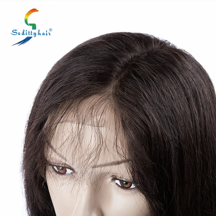 Human hair frontal wig cap 100% natural front cheap 360 lace wigs