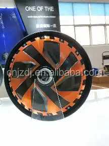 260-12inch  brushless golf car hub motor drum  brake