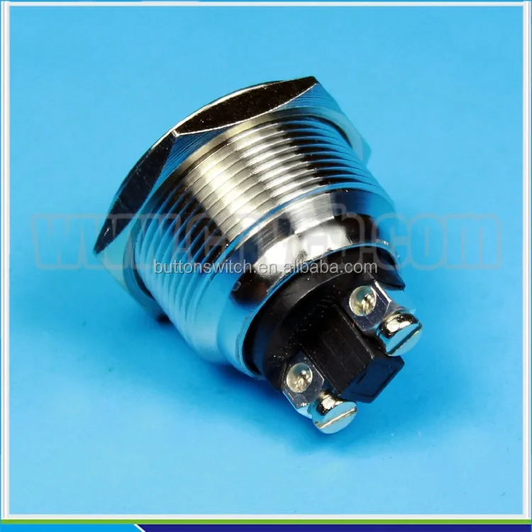 1906 19 мм голову мгновенный клеммная колодка дверной звонок переключатель