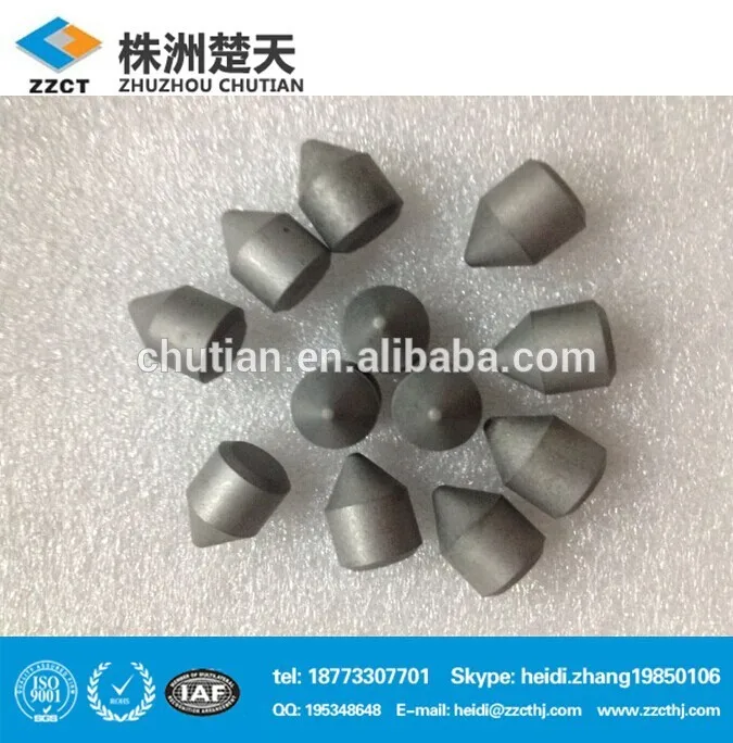 карбида вольфрама сверло, карбида зуба трехшарошечное немного, молотый рок бит