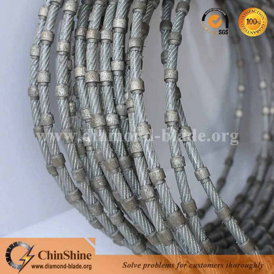 Top Quality Diamond Wire Saw Rope for Granite Marble Quarry Concrete Cutting in Good Price