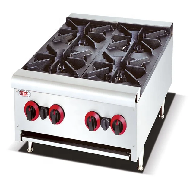 China Commercial Kitchen Equipment 4,6,8 Burner T Gas Cooker range heater supplier