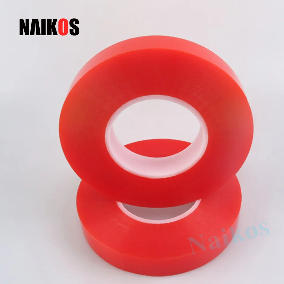 White Yellow Red Release Paper PET Double Sided Adhesive Tape