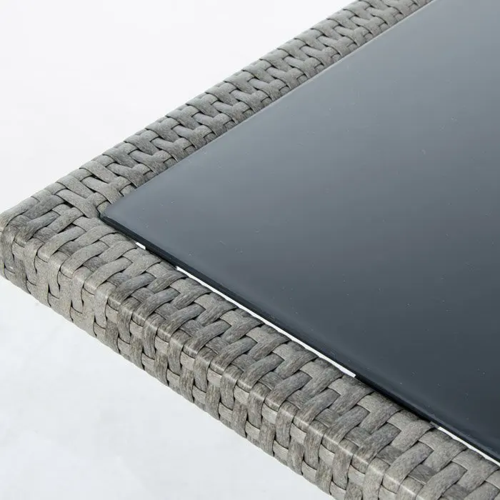 
Alliance Luxury Outdoor Rattan Chair Dinning Table Set 