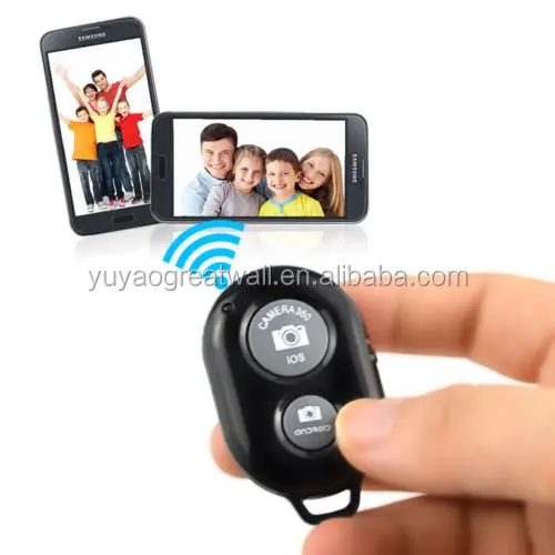 
Selfie Stick Bluetooth Remote Control Wireless Shutter for Smartphone Camera 