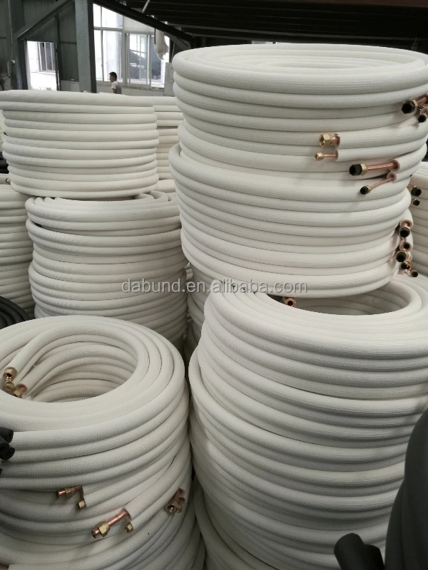 air conditioning twin tube insulation pair coil