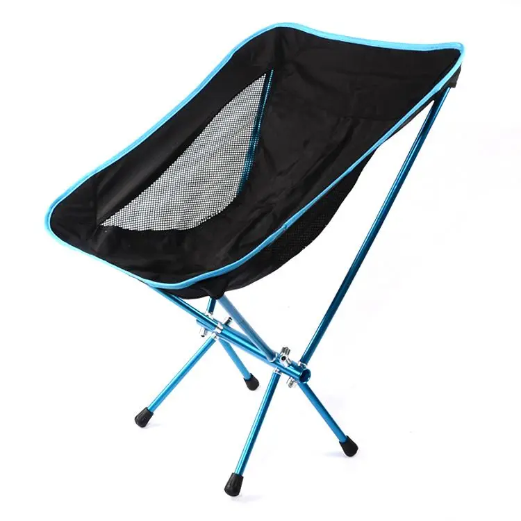Custom Printing Outdoor Lightweight Folding Beach Camping Moon Chair  Folding Salon Chair