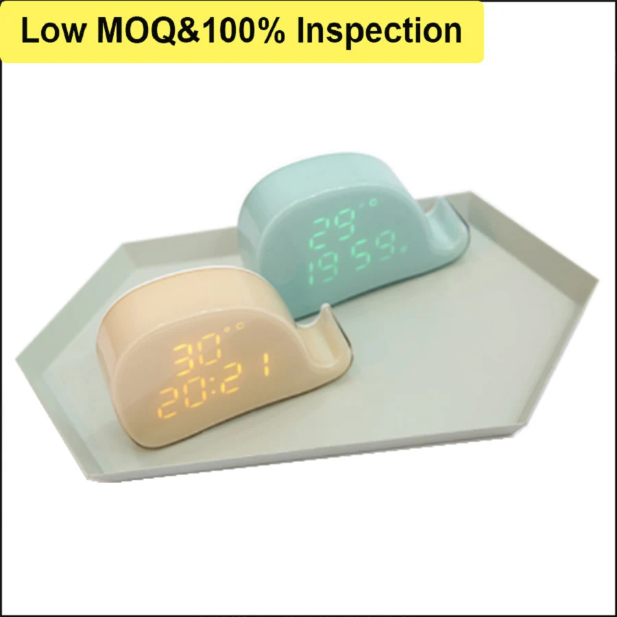 New Design Digital Temperature Date Fridge Magnetic Clock