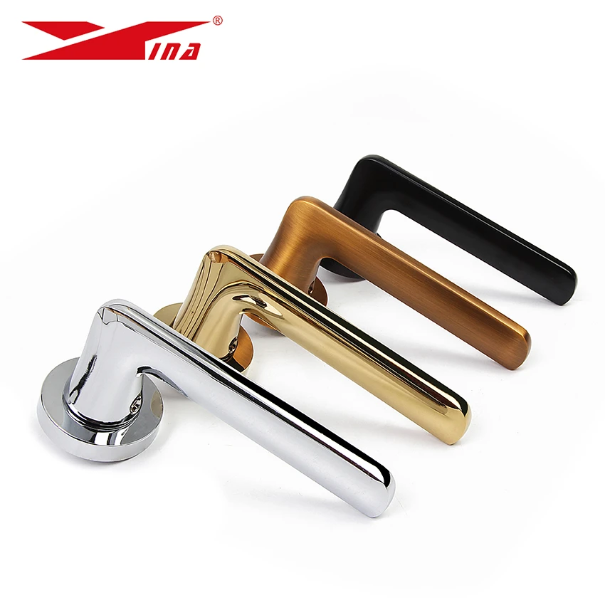 
security inside interior zinc alloy door lock with key design single handle wood door split spindle door lock price 