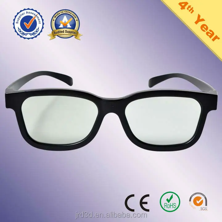 
JRD-KS10 New Plastic Circular Polarized 3D Glasses 