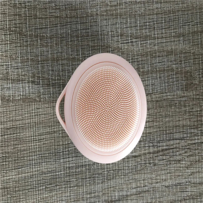 skin care electric silicone  brush facial cleansing brush sonic silicone vibrating facial cleansing tool M-1010