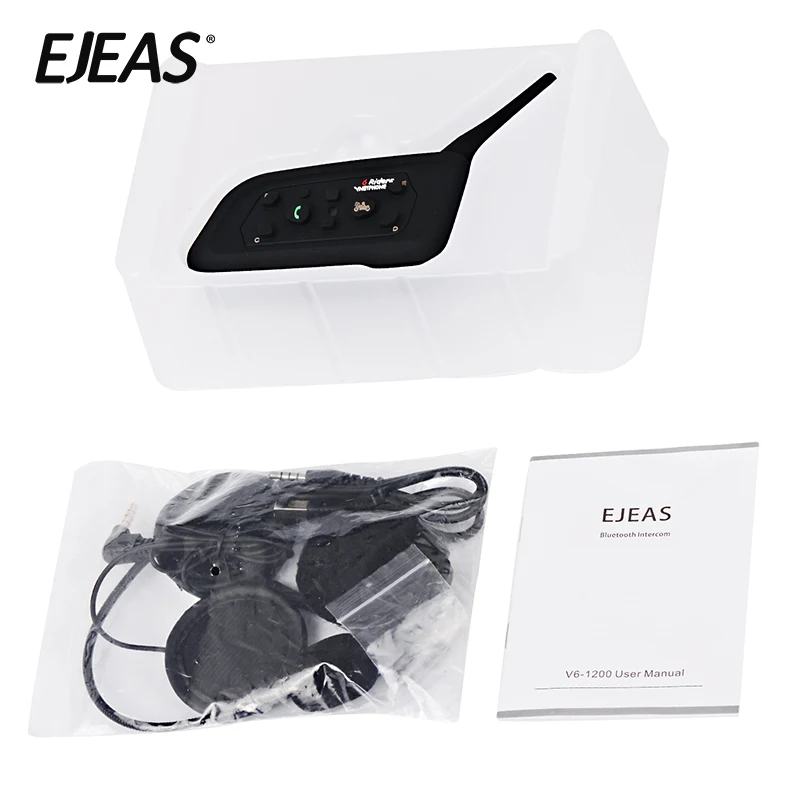 New Bt Interphone Bluetooth Motorcycle Intercom Bluetooth Helmet Kits