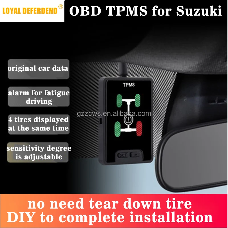 OBD TPMS Tire Pressure Monitoring System Real-time Intelligent For Ford Ranger 3.2T/2.2T