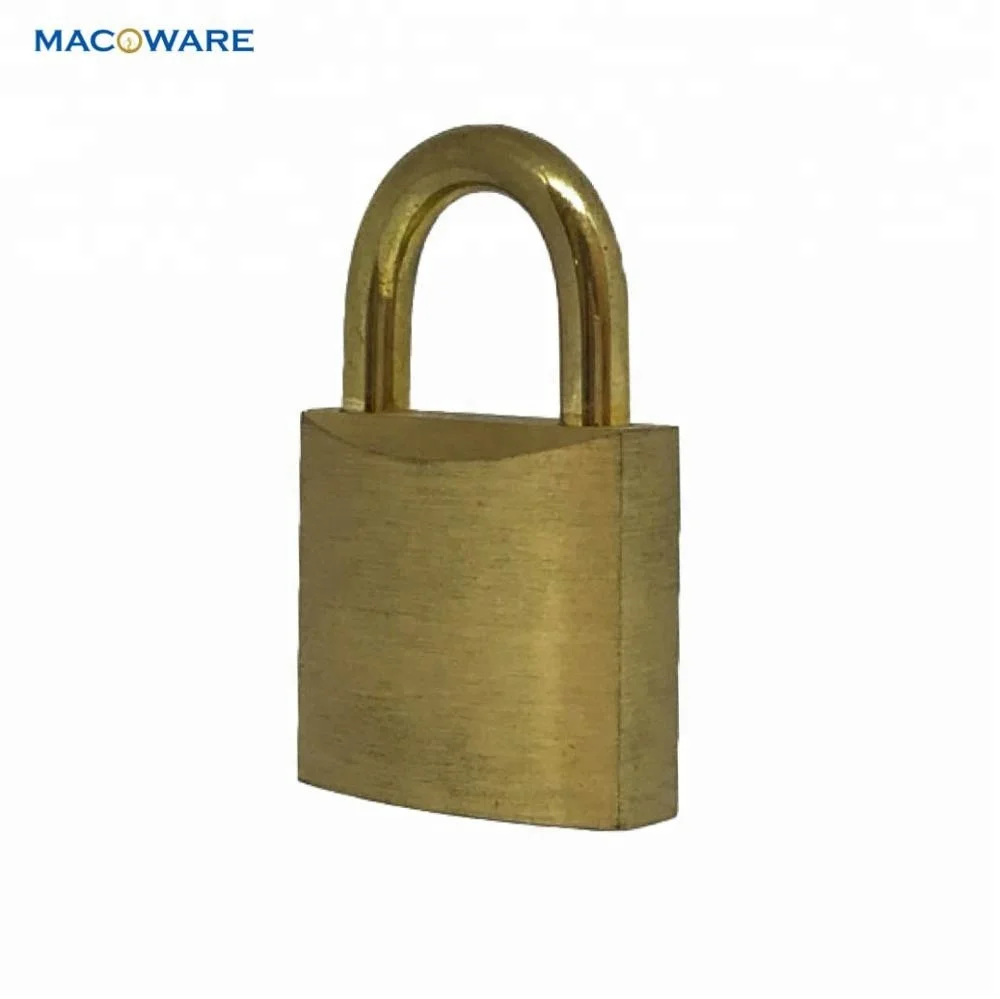 
Top Security Brass Shackle Solid Brass Lock Padlock 