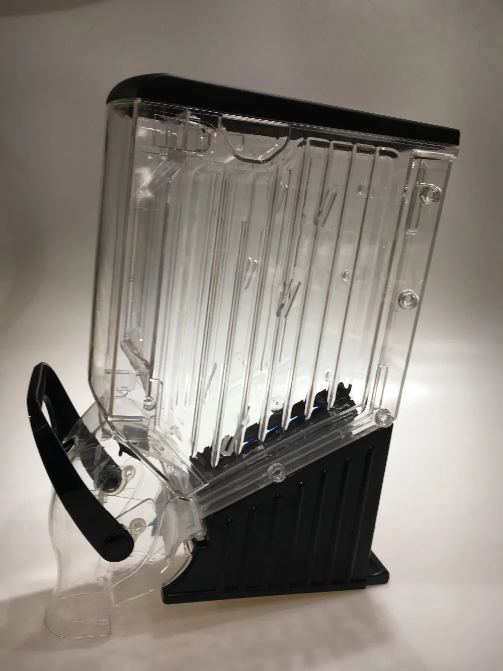 Unique Countertop Coffee Bean Dispensers with Scoop/Bulk Food Dispenser Silos for sale