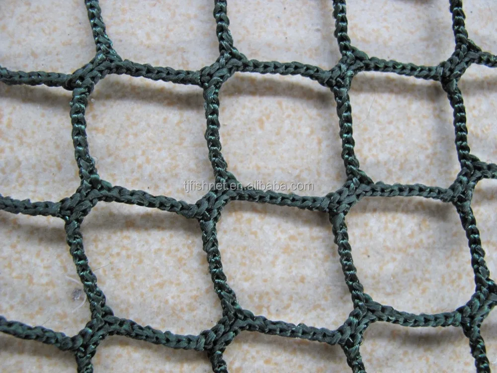 China wholesale nylon/PA raschel knotless fish net,multifilament fishing net