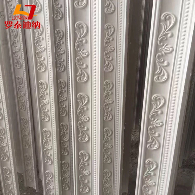 Gypsum Line Type Gypsum Plaster Moulding /Carving Cornice /House Interior Decoration