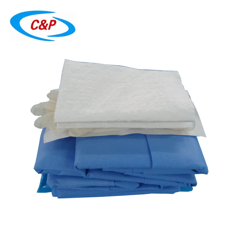 CE ISO13485 Certified Disposable Ophthalmic Surgical Drape Pack For Cataract Operation With Sterile Indicator