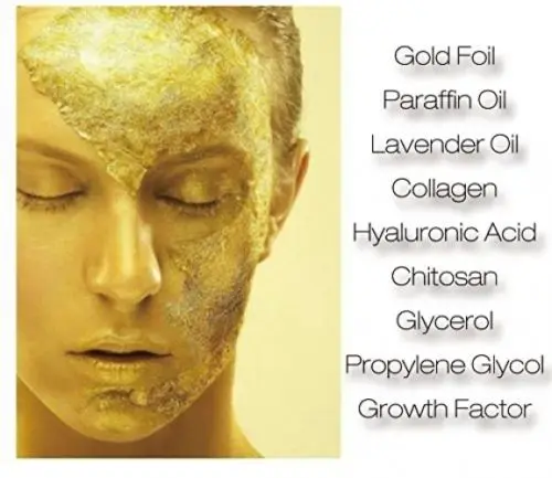 24K Gold Diamond Collagen Anti Aging Crystal Facial Mask