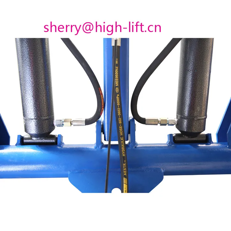 YL628    China best Seller Small  Car hoist  Hydraulic Scissor Car hoist with CE/2800kgs