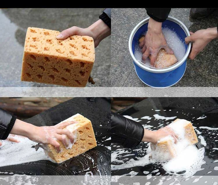Hot Sale Cheapest Car Wash Coral Sponge Block For Car Auto Washer Cleaning Car