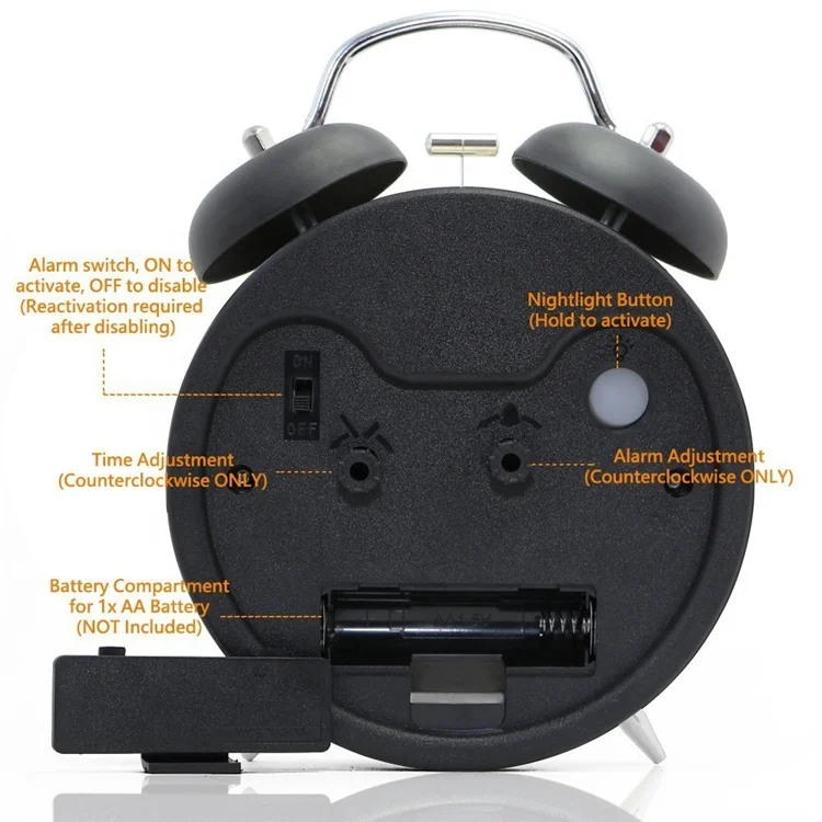 smart  desk & table Old fashion desk clock railway engineer time clock