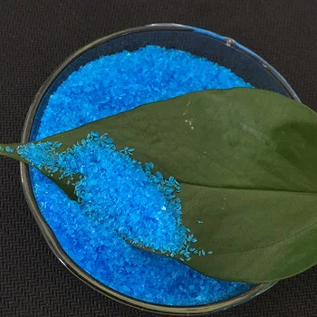 
blue powder chemical crystal copper sulphate 25kg bag 