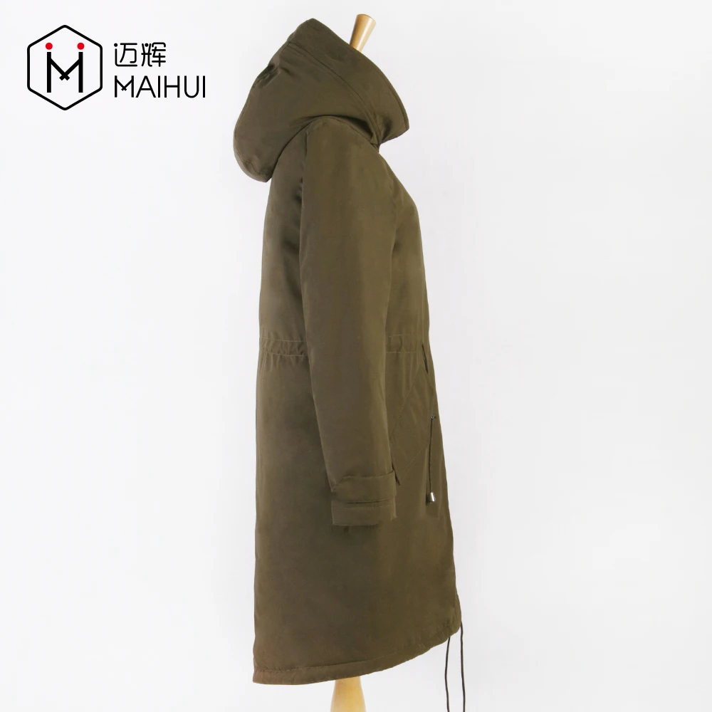 Women Padded Coat Down Parka Hooded Long Quilted Jackets