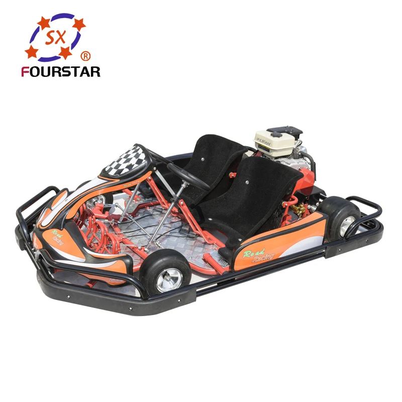 Indoor Go Kart Petrol Adults 2 Person 200cc Racing Go Kart for Sale