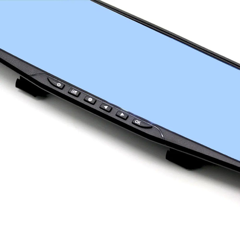 1080P Car DVR Double lens Car camera rearview mirror Video Recorder Mirror Dash cam With Auto Blackbox Night Vision G-Sensor