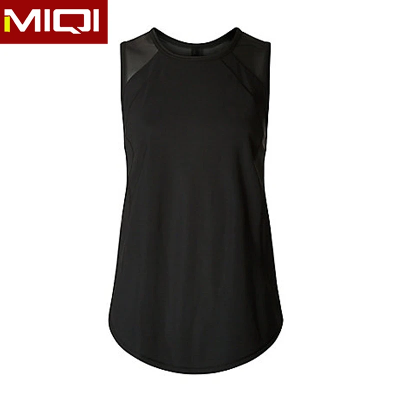 Top Quality Yoga Activewear Private Label Athletic Vest Deep Cut Tank Top For Women