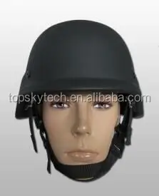 Bullet-proof helmet made of high-performance polyethylene material