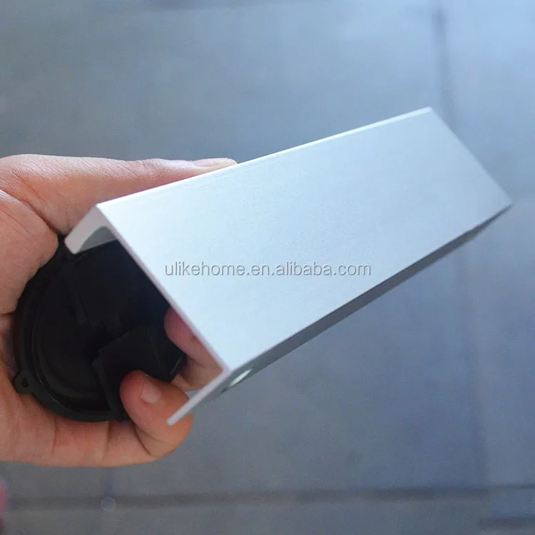 Cabinet edge sealing aluminum handle furniture wardrobe drawer handle hardware accessories