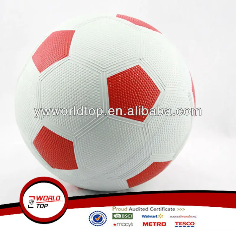 
Custom Made Good Quality Rubber Football for Match, Advertisement and Promotional 