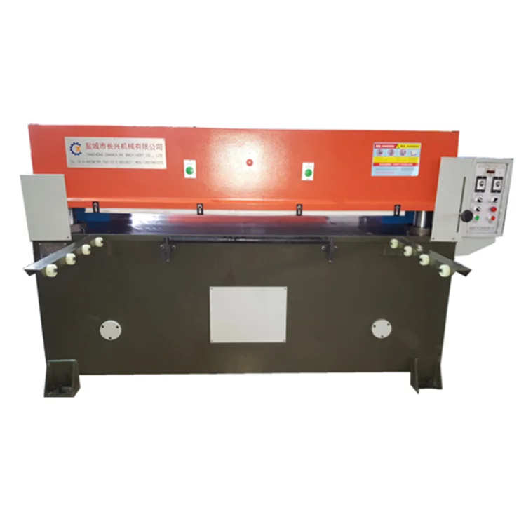 Hydraulic 4-Column Plane Fabric Die Cutting Press Shoe Making Machine