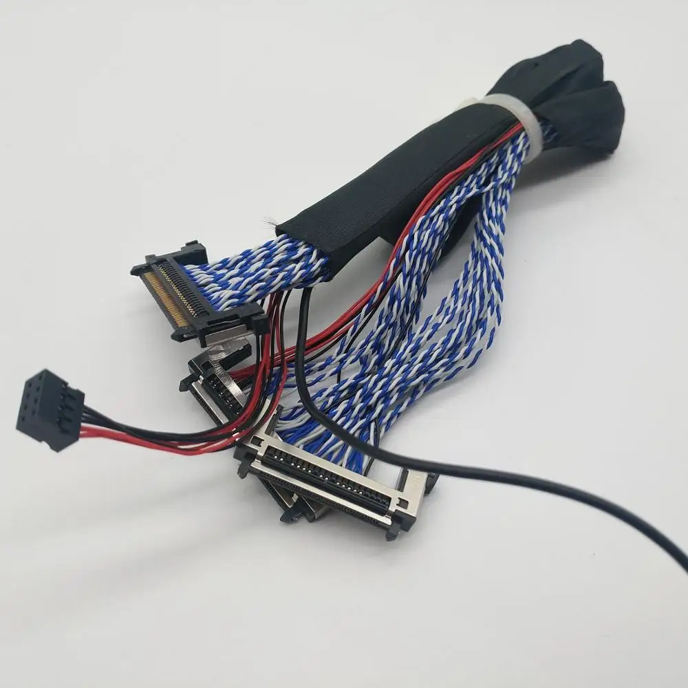 LVDS 41-51Pin awm 20706 105c 60v vw 1 FFC Flexible Flat 15pin ffc connector 4pin lvds cable