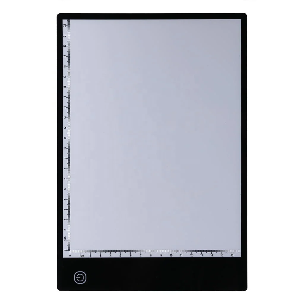 
12inch portable bright drawing board led Light Pad with scale and pencil pouch led tracing board for students 
