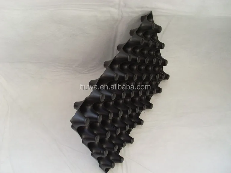 
green roof garden supplier double side plastic composite dimple drain sheet 