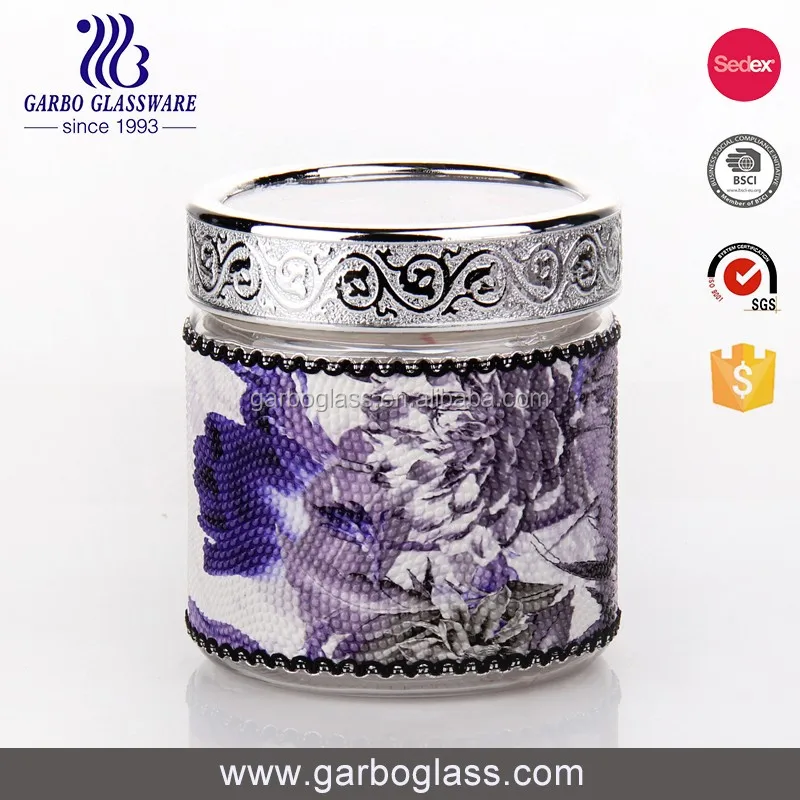 Оптовая 700 мл стеклянную банку с крышкой Новым