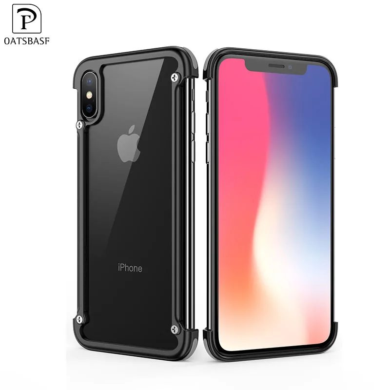 Аксессуары магазин Мода мобильный металлический телефон задняя крышка сотовый Чехол Для Телефона Крышка для Iphone X