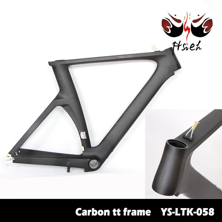Ironman triathlon tt frame with full carbon fiber material