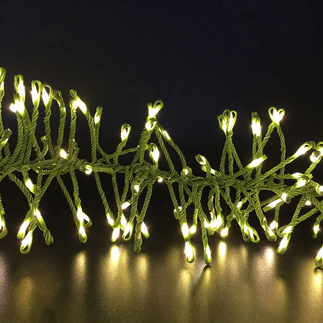 2M 400 LED Remote Controlled Firecracker Led String Lights waterproof Led Wedding Fairy String Lights