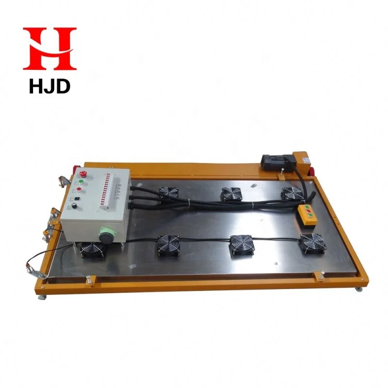 Far Infrared table automatic moving screen printing flash dryer for fabric  Automatic Screen Printing Flash Dryer For Sale