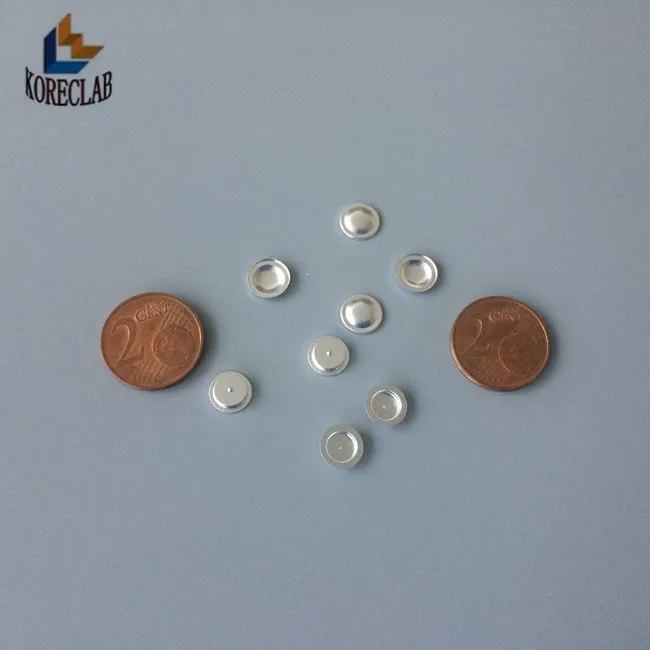 40ul с Pin Mettler алюминиевый тигли/образец Пан для термического анализа