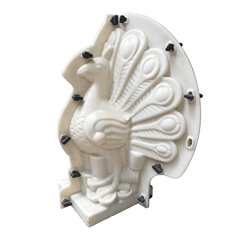 Уличная каменная бетонная статуя павлина, форма для продажи